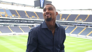 Kevin Prince Boateng has a signed a 4 million euros per year deal with Eintracht Frankfurt