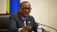 Rwandan president Paul Kagame