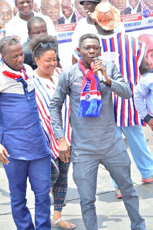 Agya Koo, Matilda Asare, others campaigning for NPP