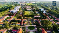 An ariel view of the university of Ghana