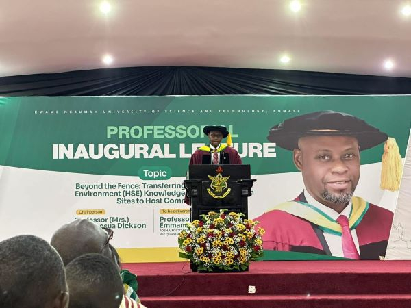 Professor Emmanuel Adinyira is the Vice-Dean of the Faculty of Built Environment, KNUST