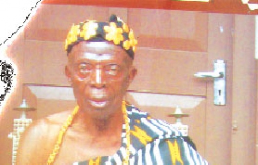 Late Chief of Kwahu-Pepease, Nana Ampadu Okyere