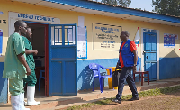 A file photo of some health workers in Congo