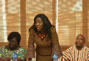 Tourism minister, Catherine Ablema Afeku