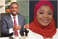 Dennis Miracle Aboagye (L) says the EOCO and BNI will invite Shamima Muslim one day