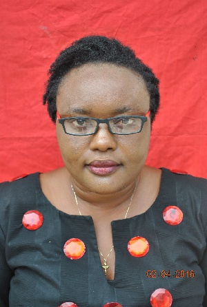 Hon. Sarah Dugbakie Pobee newly appointed DCE for Ada East District.