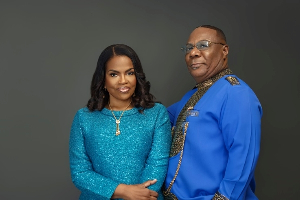 Archbishop Nicholas Duncan Willaims And Rosa Whitaker   Founder & Vice Chair Of Dominion Studios