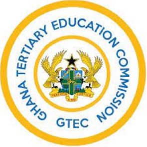 Ghana Tertiary Education Commision's logo