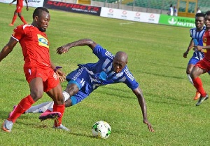 The former Kotoko striker moved to Ashantigold where he is seeking to revive his career