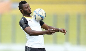 Ghana midfielder Mubarak Wakaso