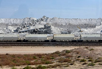 A 2019 image of Jubail Industrial City in Saudi Arabia's eastern province