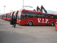 File photo of VIP buses