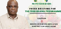 Eric Opoku, Minister for Food and Agriculture