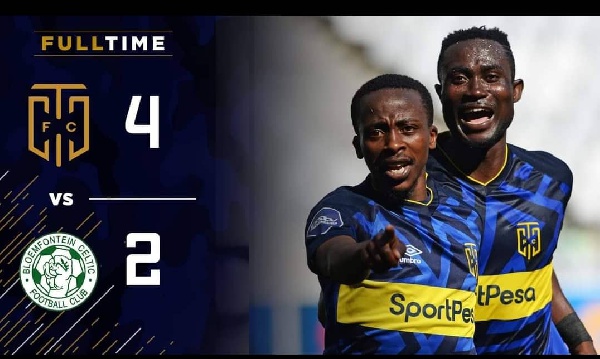 Prince Opoku Agyemang impresses in Cape Town City FC win over Celtic