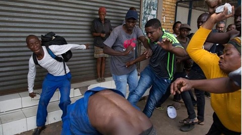 File photo: Xenophobic attacks in South Africa