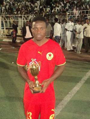 Ghana's Augustine Okrah of Al Hilal of Sudan