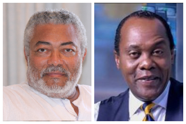 The late Jerry John Rawlings and Jeff Koinange