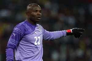 Olele was Ghana's goalie during the 2008 AFCON