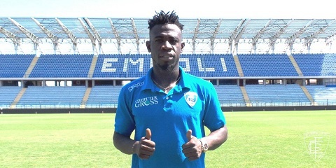 Afriyie Acquah marked his Empoli debut against Cagiliari