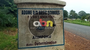 Pupils of Adome D/A Basic School lack furniture in their quest for quality education