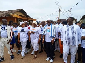 The health walk was organised under the theme