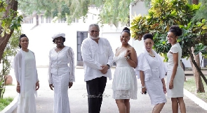 The Late Jerry John Rawlings With His Family.png