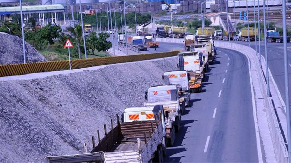 File photo of trucks