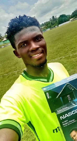 Dreams FC Midfielder Asafo Abednego