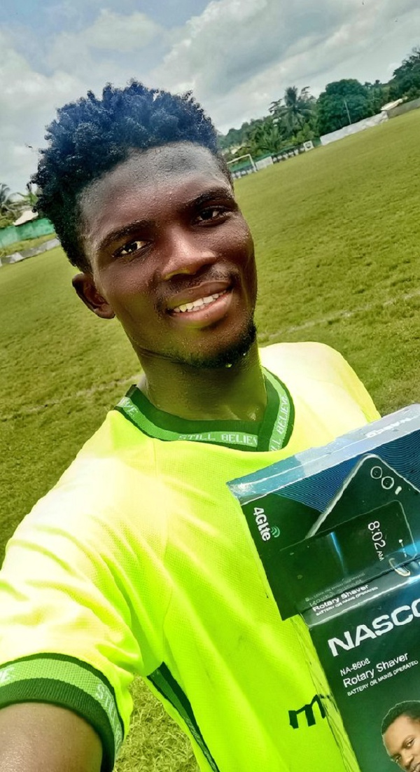 GPL: Dreams FC\'s Asafo Abednego named Man of the Match against Karela United