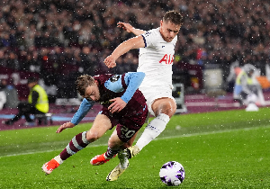 Spurs and West Ham are battling to stay in the Premier League