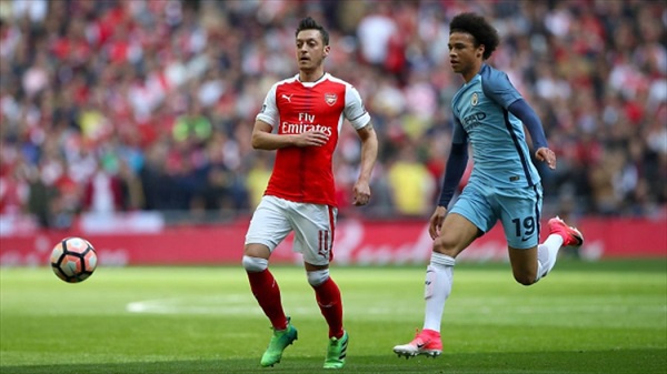 Man City host Arsenal at the Etihad stadium this afternoon