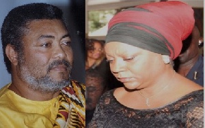 Rawlings and Valerie Sawyerr