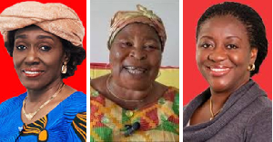 Nana Konadu, Akua Donkor and Brigitte Dzogbenuku