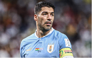 Uruguay striker, Luis Suarez