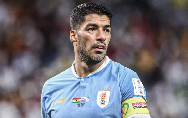 Uruguay striker, Luis Suarez