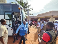 Vice President, Dr Mahamudu Bawumia has officially started his campaign tour