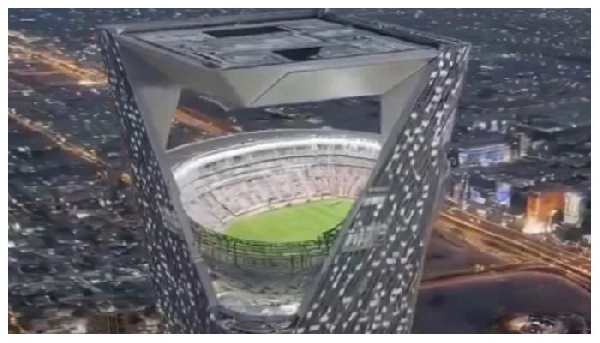 The viral 'Sky Stadium' design video is a hoax