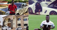 The former Black Stars player is a known lover of flashy cars
