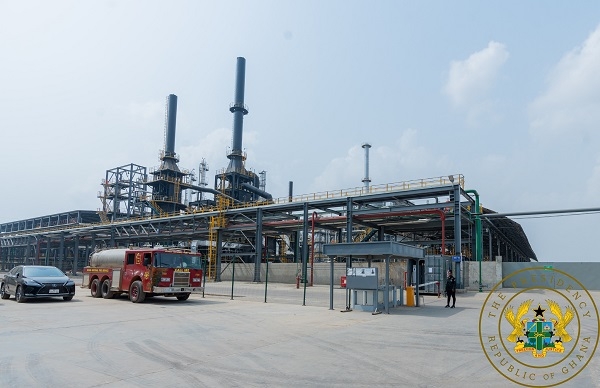 Ghana’s first private oil refinery is owned by the Chinese