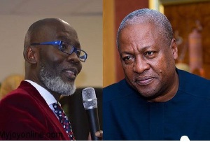 Gabby Asare Otchere-Darko and John Dramani Mahama