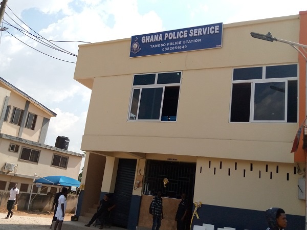 The new Tanoso Police Station in the Kwadaso