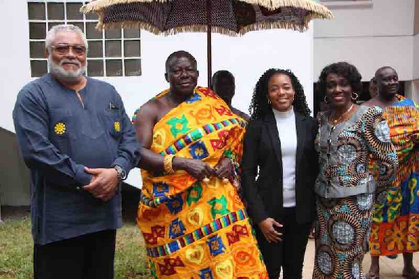 Otumfuo and the Rawlingses