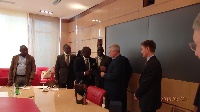 Petroleum Minister, Armah-Kofi Buah with Russia