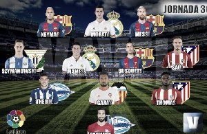 Thomas Partey named among La Liga Best XI Players of the Week