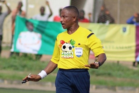 Referee Reginald Lathbridge is one of 10 Ghanaian referees suspended by CAF