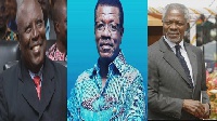 Martin Amidu, Dr. Mensah Otabil and Kofi Annan
