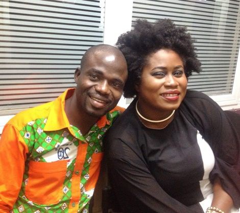 Manasseh Azure Awuni and Lydia Forson
