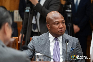 Samuel Okudzeto Ablakwa is the Minister of Foreign Affairs