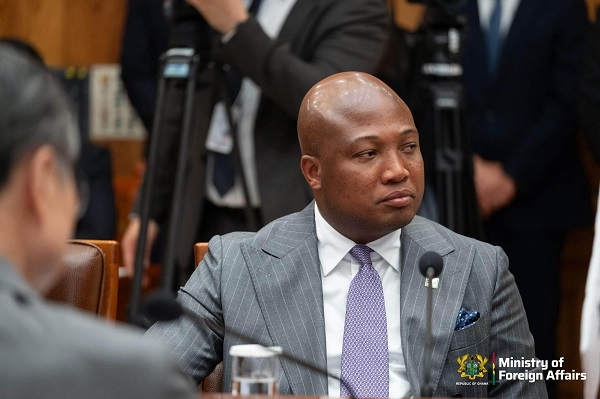 Samuel Okudzeto Ablakwa is the Minister of Foreign Affairs