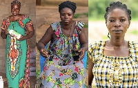 Rafatu Ahmed, Mariam Issahaku and Vilda Azumah